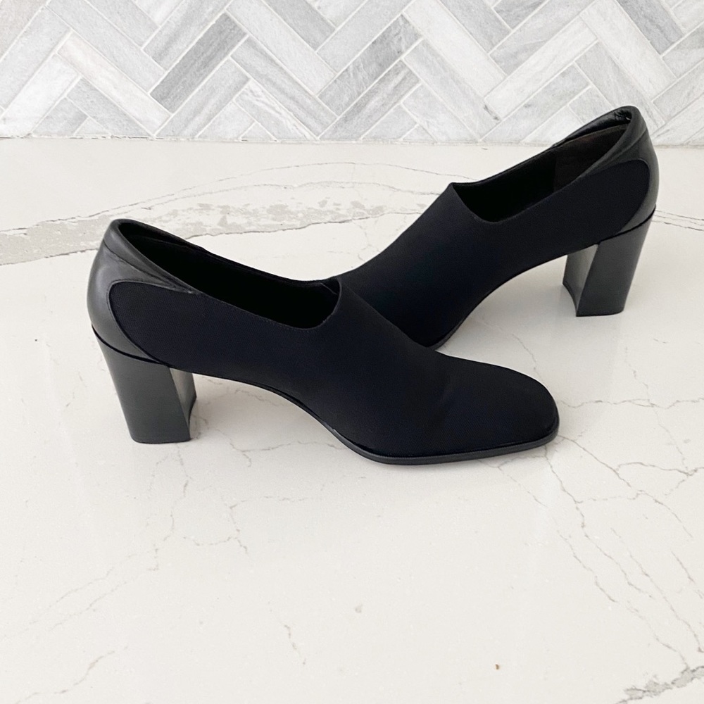 Donald J. Pliner Women's Black Slip On Heels, 9N